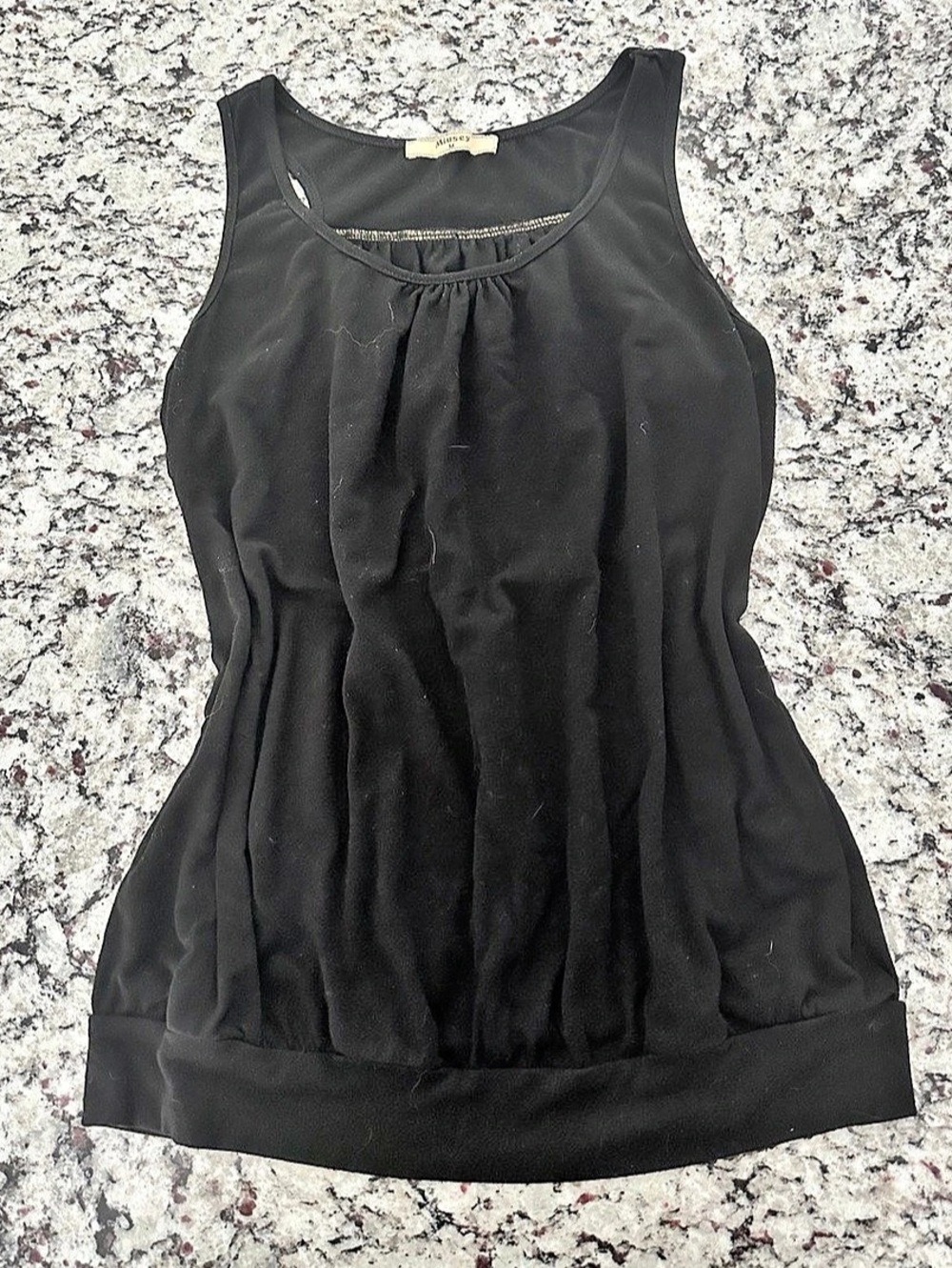 Musey Black Tank Top Size Medium